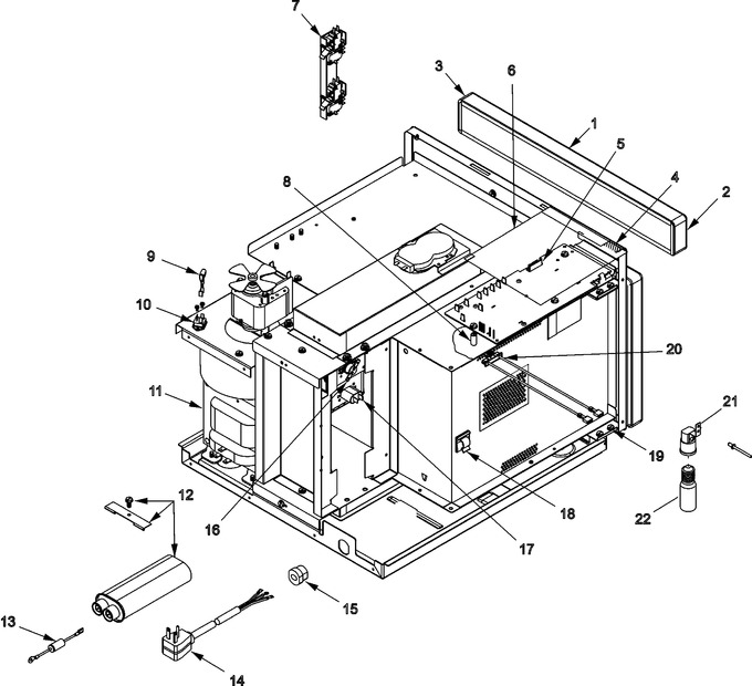 Diagram for HDC102 (BOM P1331201M)