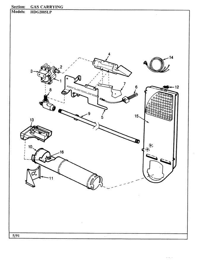 Diagram for HDG2005ALP