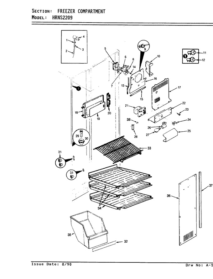 Diagram for HRNS2209A (BOM: AP31A)