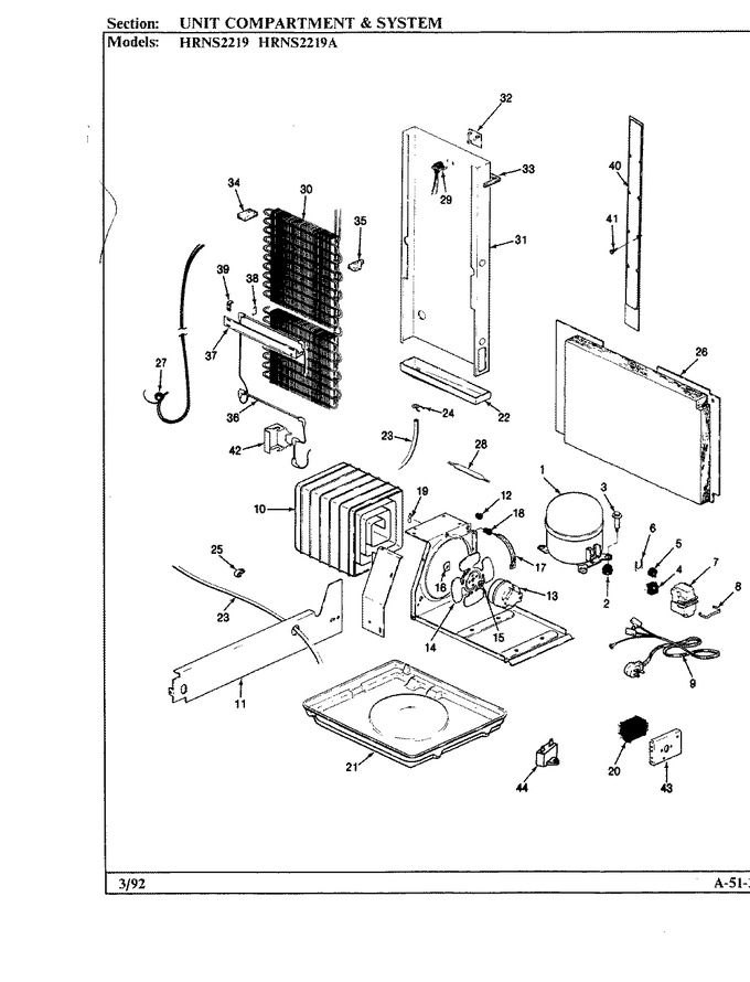 Diagram for HRNS2219A (BOM: BP32C)