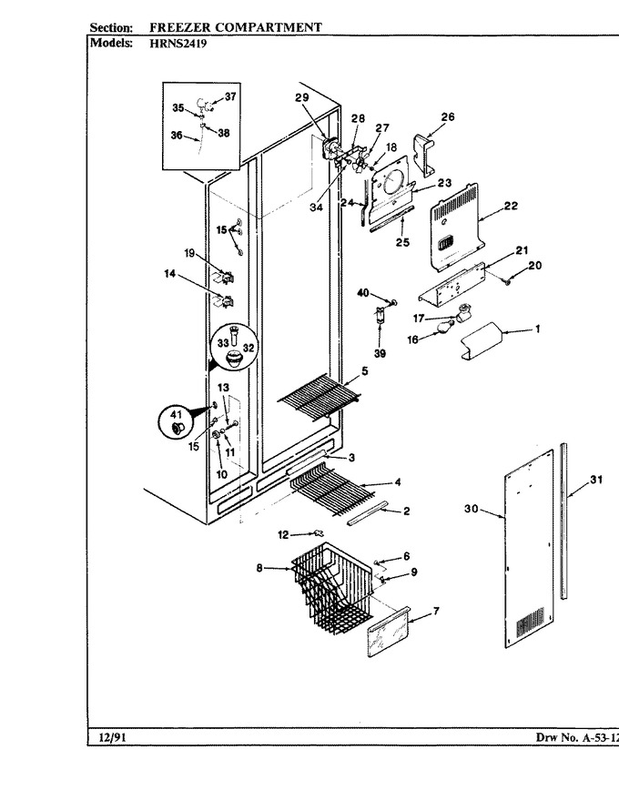 Diagram for HRNS2419 (BOM: BP88A)