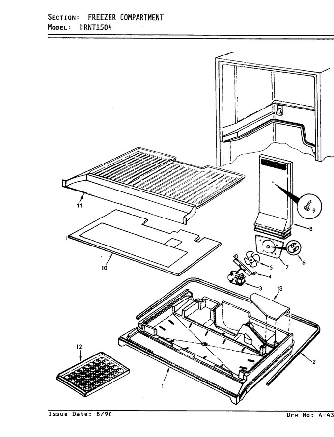 Diagram for HRNT1504 (BOM: AF09A)