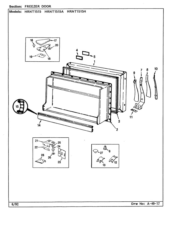 Diagram for HRNT1515 (BOM: BF09E)