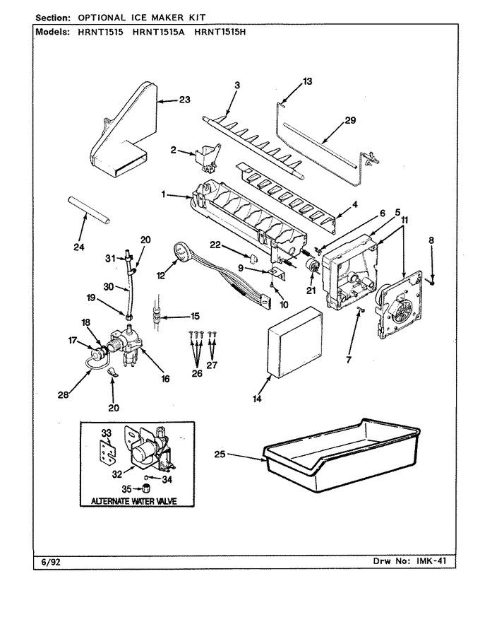 Diagram for HRNT1515H (BOM: BF11E)