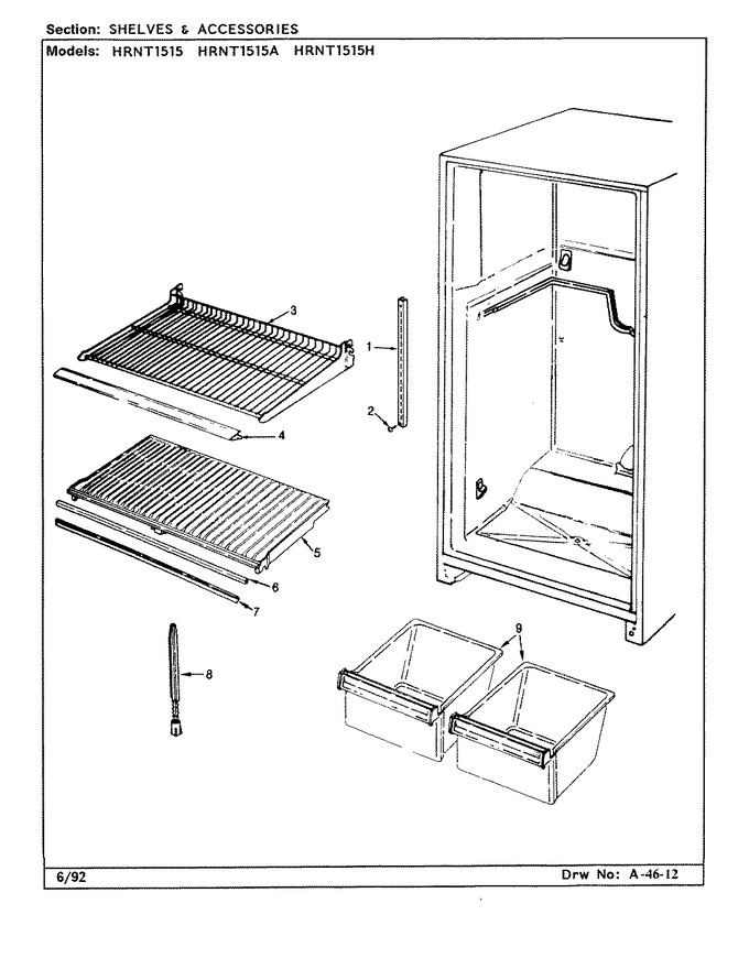 Diagram for HRNT1515 (BOM: BF09F)