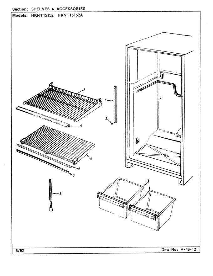 Diagram for HRNT15152A (BOM: CF11A)