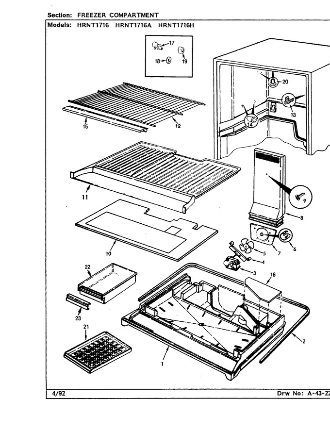 Diagram for HRNT1716 (BOM: BF28A)