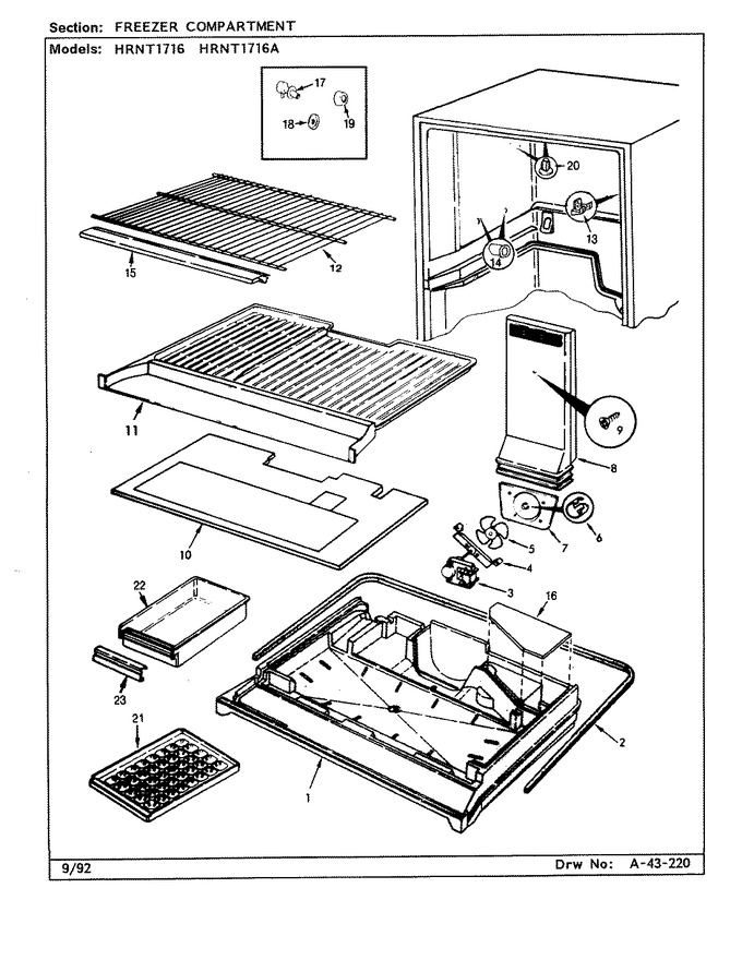 Diagram for HRNT1716 (BOM: BF28D)