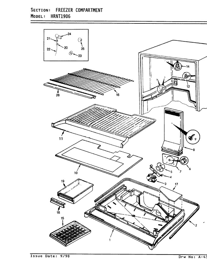 Diagram for HRNT1906 (BOM: AF53A)