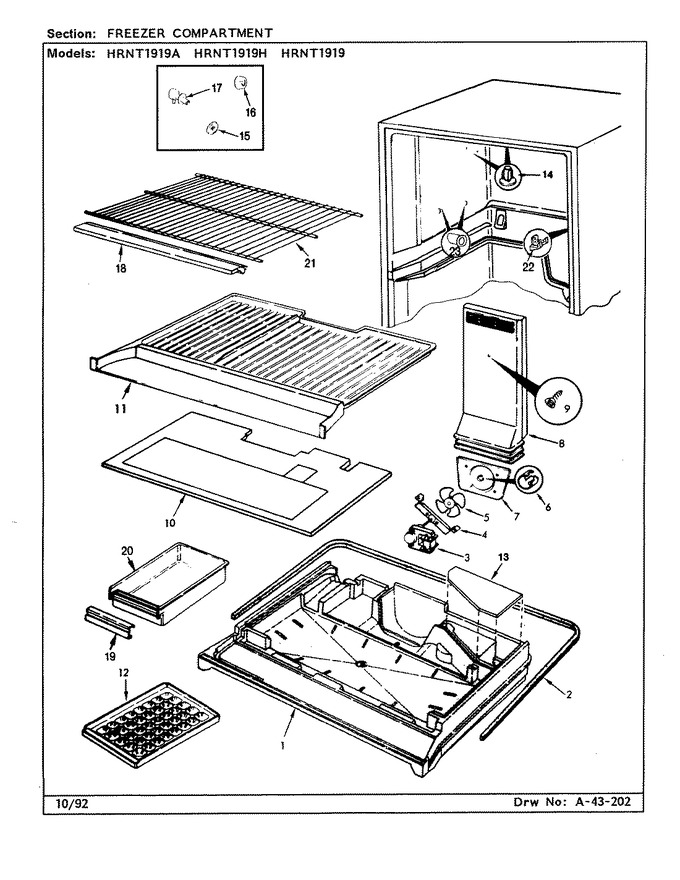 Diagram for HRNT1919A (BOM: CL55A)