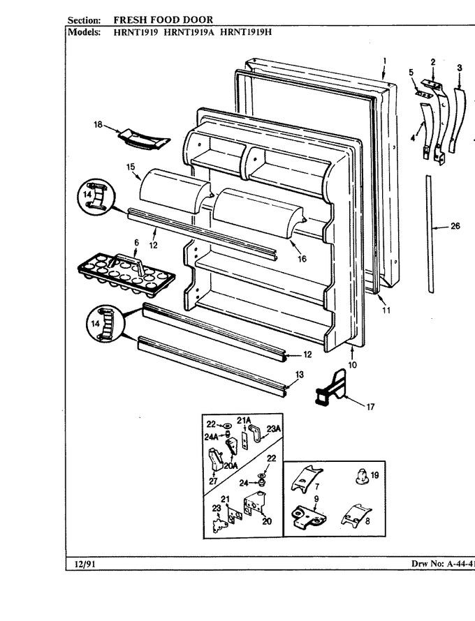 Diagram for HRNT1919A (BOM: BF60A)
