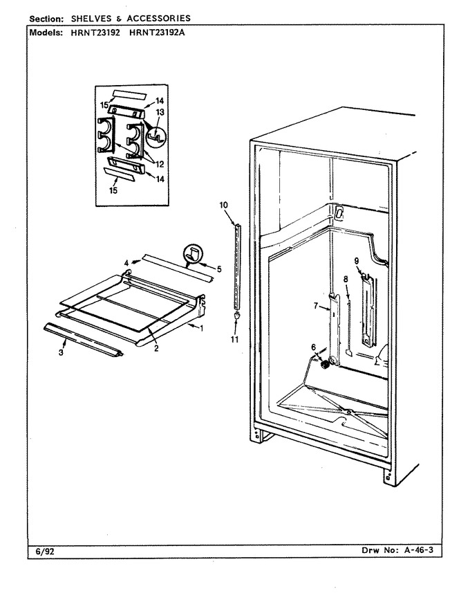 Diagram for HRNT23192A (BOM: CF96A)