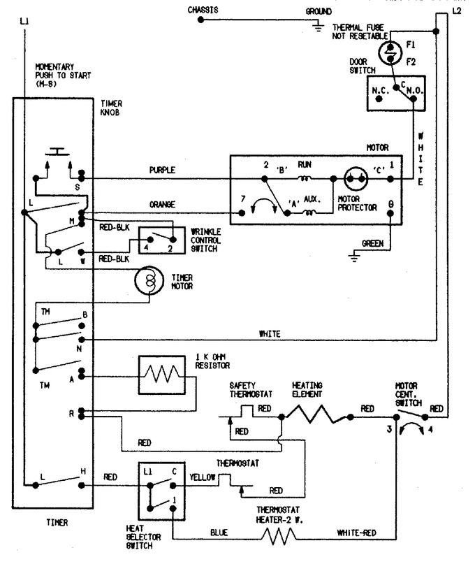 Diagram for NYE3200AGW