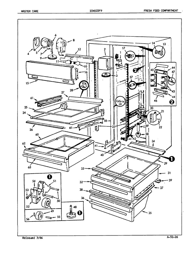 Diagram for ICNS22F9 (BOM: 5L47A)