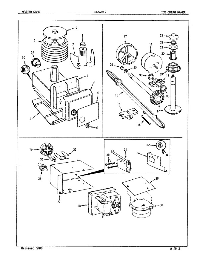 Diagram for ICNS22F9 (BOM: 5L47A)