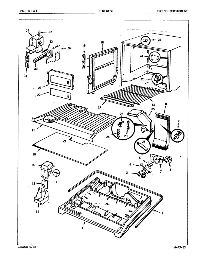 Diagram for ICNT18F9LA (BOM: 5B51B)