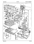 Diagram for 03 - Fresh Food Compartment