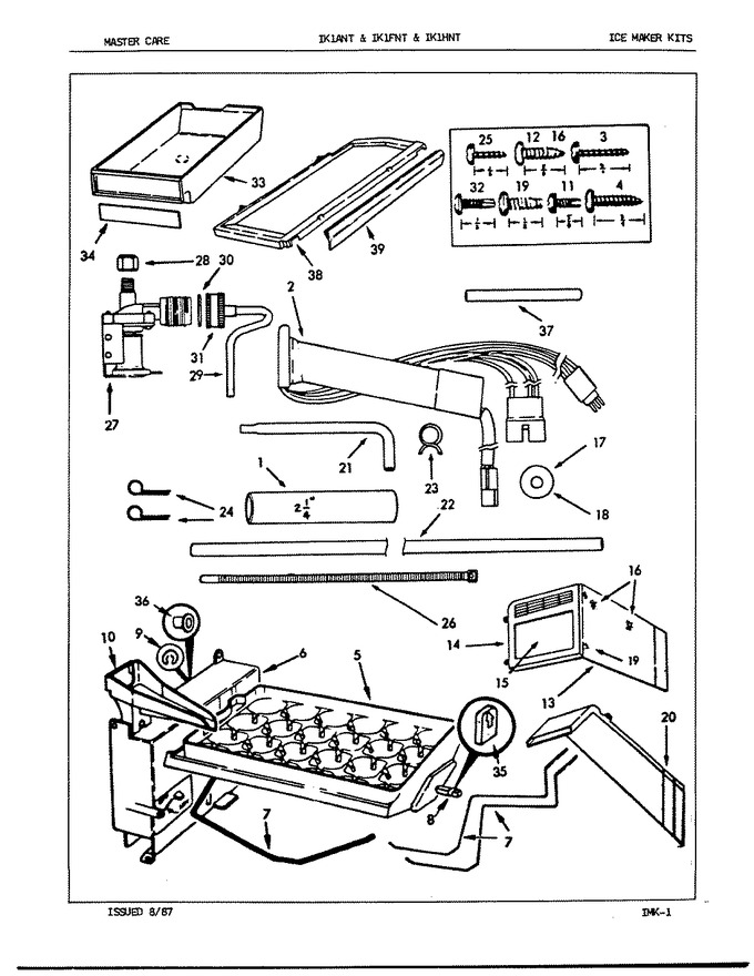 Diagram for IK1HNT (BOM: 7X27A)