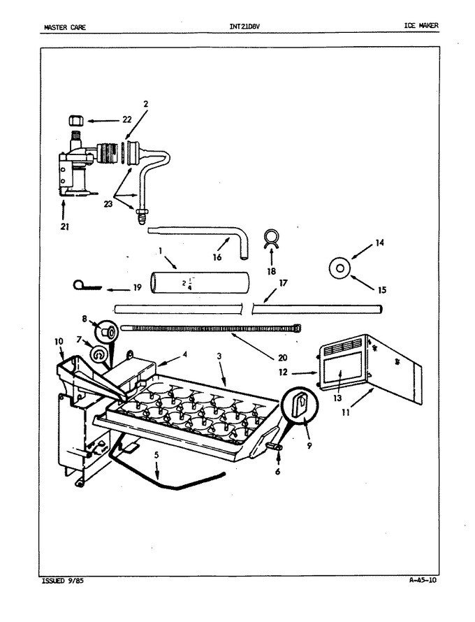 Diagram for INT21D8A (BOM: 5A77A)