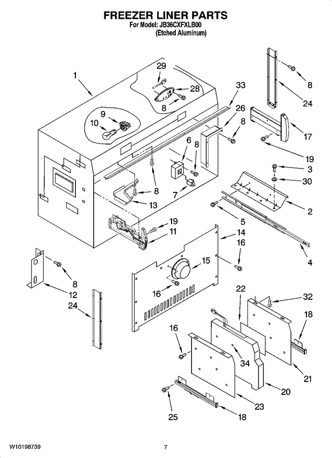 Diagram for JB36CXFXLB00