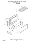 Diagram for 08 - Freezer Door And Basket Parts