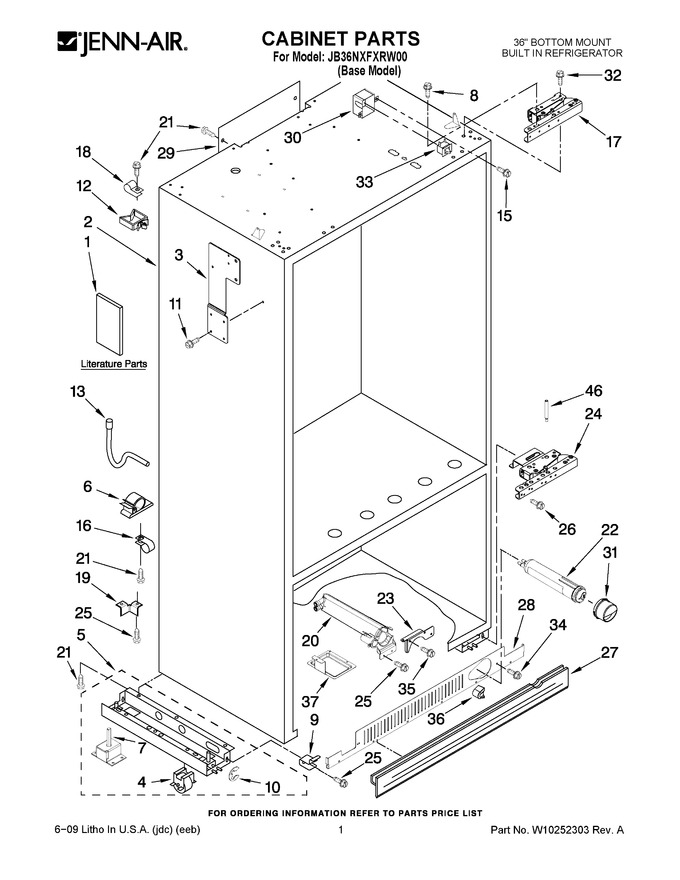 Diagram for JB36NXFXRW00