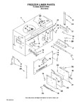 Diagram for 05 - Freezer Liner Parts