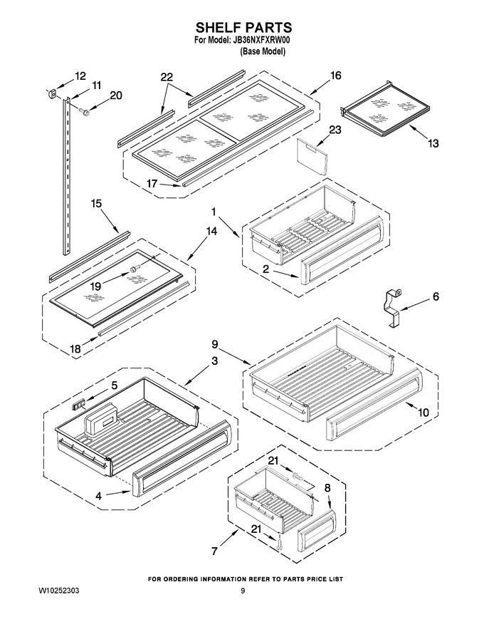 Diagram for JB36NXFXRW00