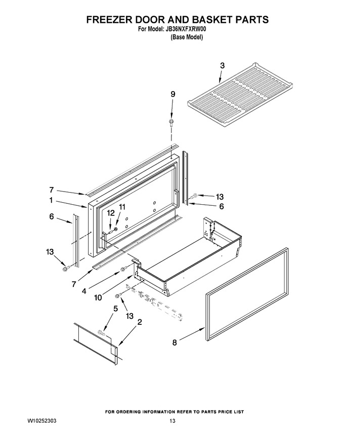 Diagram for JB36NXFXRW00