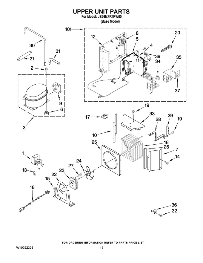 Diagram for JB36NXFXRW00