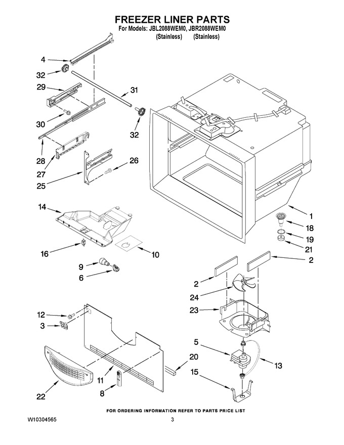 Diagram for JBL2088WEM0