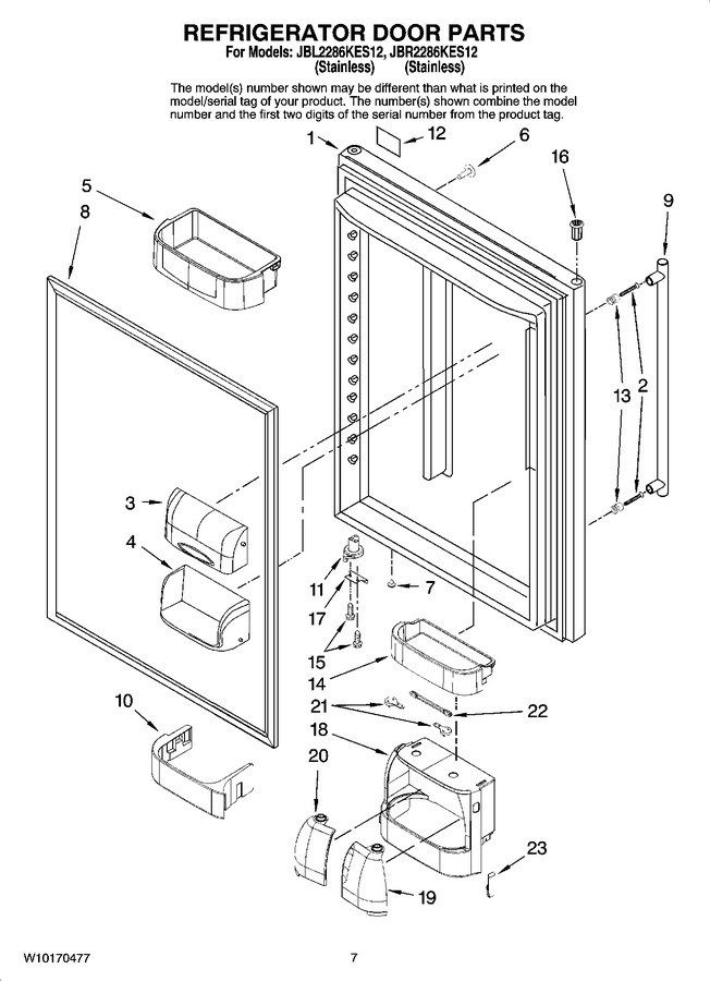 Diagram for JBR2286KES12