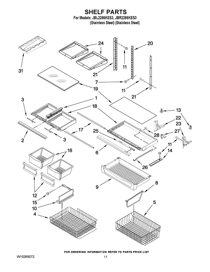 Diagram for JBR2286KES3