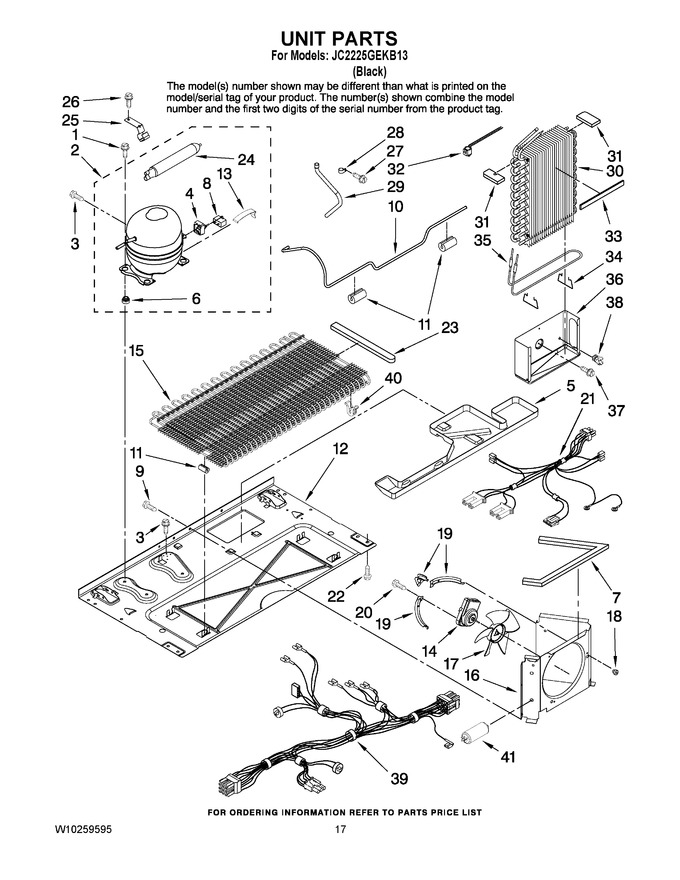 Diagram for JC2225GEKB13
