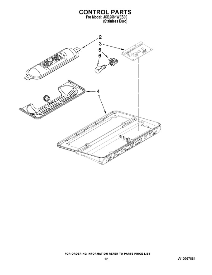 Diagram for JCB2581WES00
