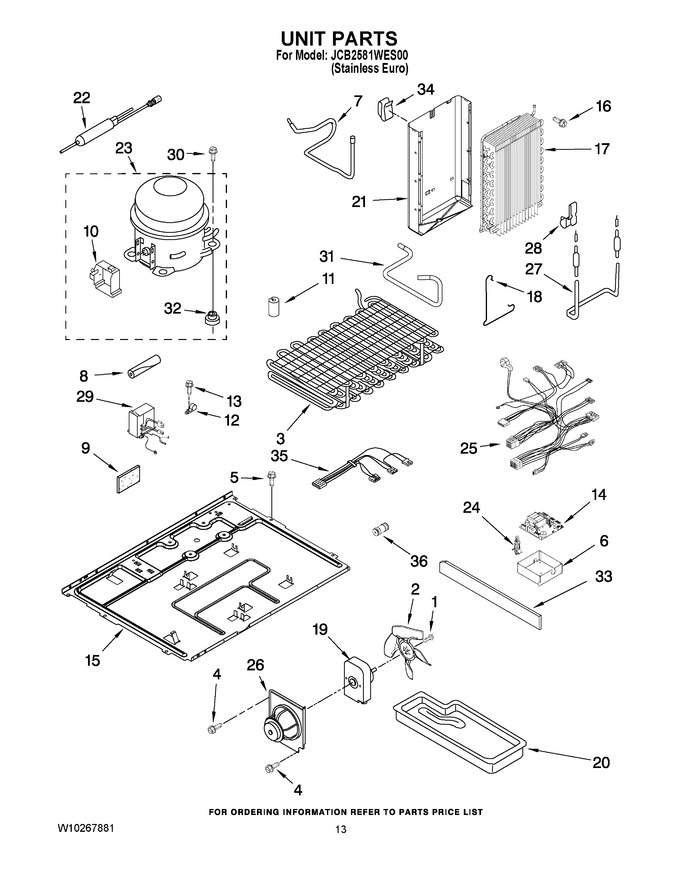Diagram for JCB2581WES00