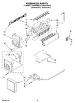 Diagram for 10 - Icemaker Parts
