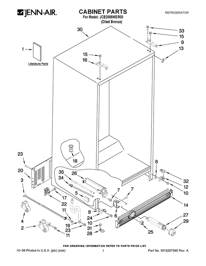 Diagram for JCB2588WER00