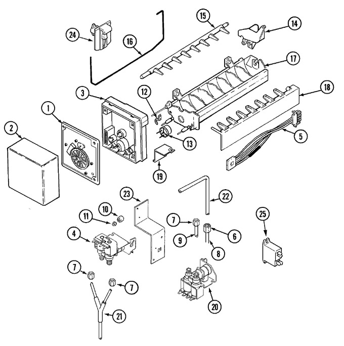 Diagram for MSD2957DEB