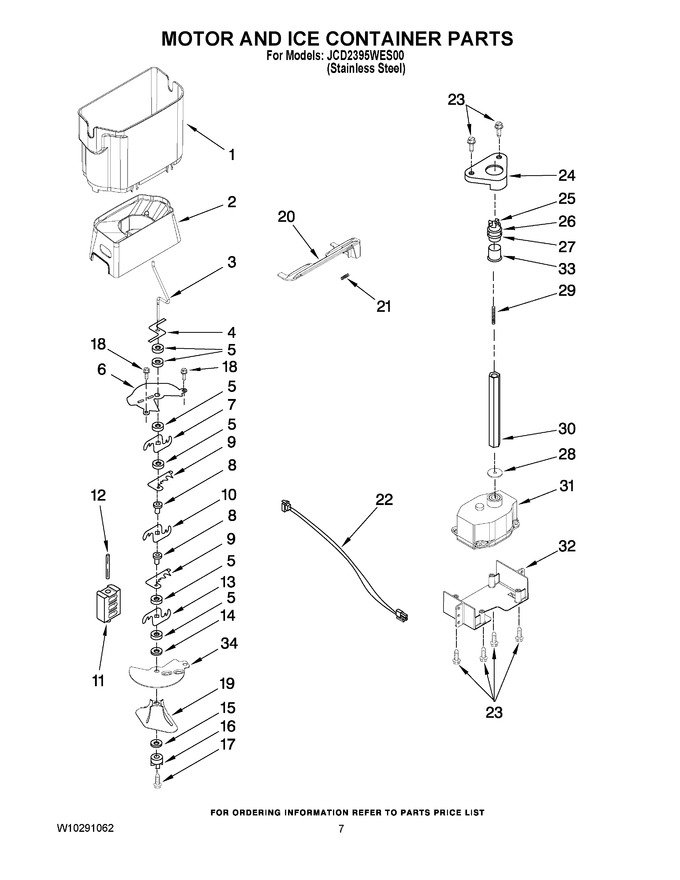 Diagram for JCD2395WES00