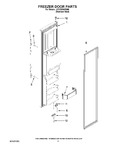 Diagram for 07 - Freezer Door Parts