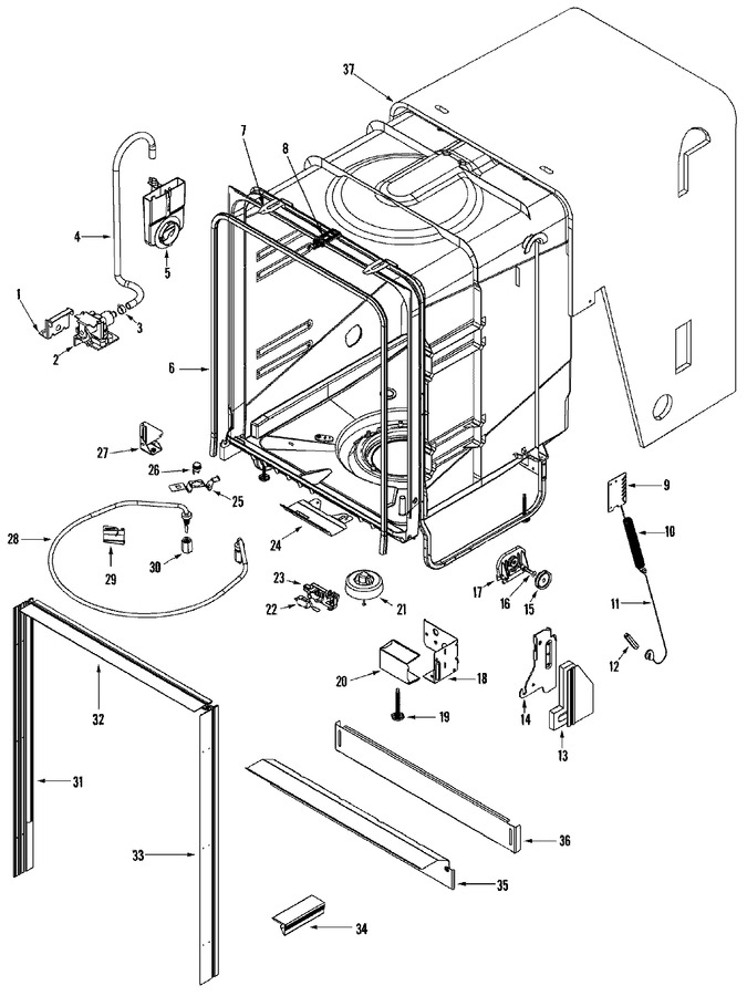 Diagram for MDB7600AWB