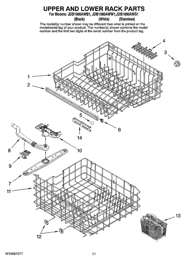 Diagram for JDB1080AWW1