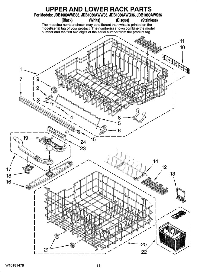 Diagram for JDB1080AWB36