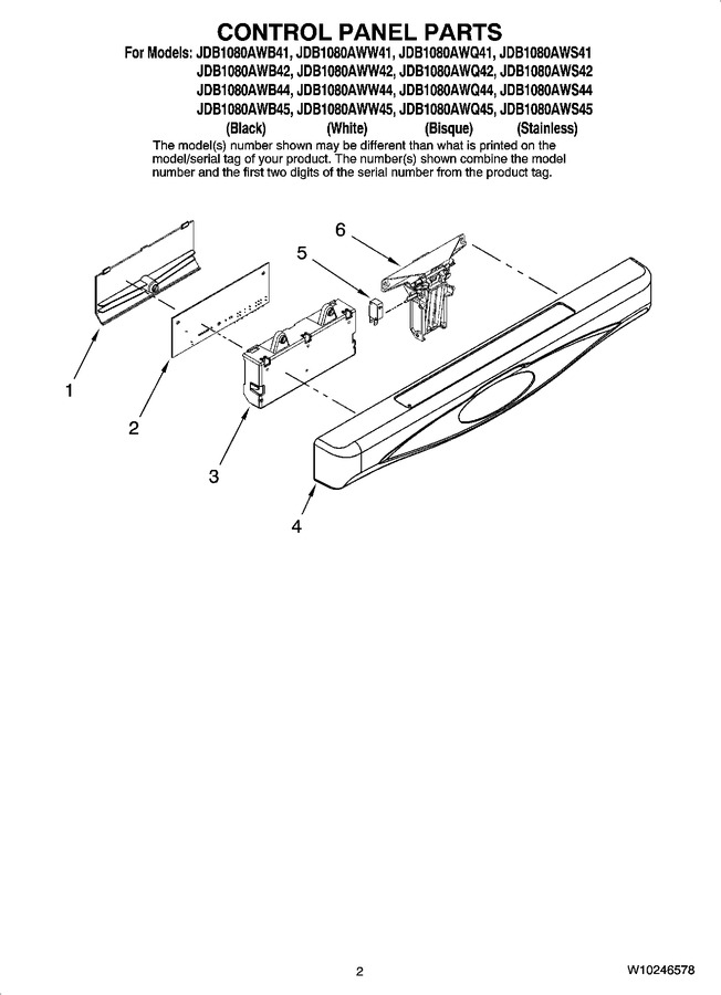 Diagram for JDB1080AWB42