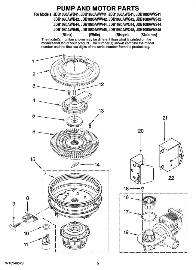 Diagram for JDB1080AWQ44