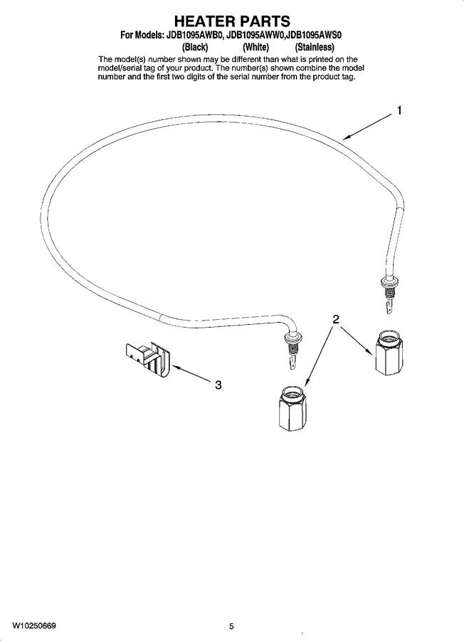 Diagram for JDB1095AWW0
