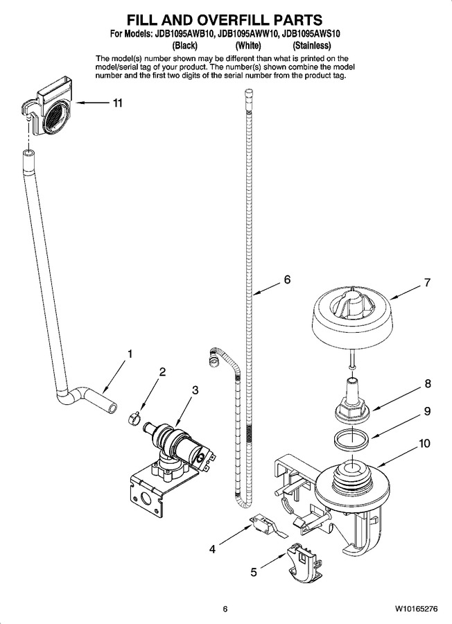 Diagram for JDB1095AWB10