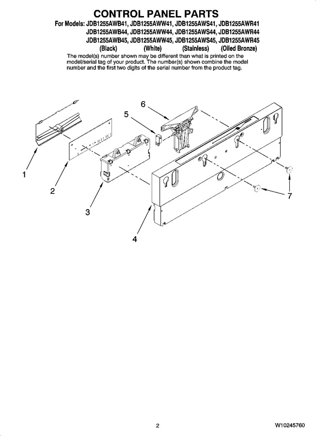 Diagram for JDB1255AWR41