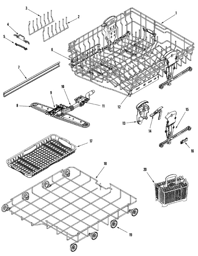 Diagram for MDB9750AWB